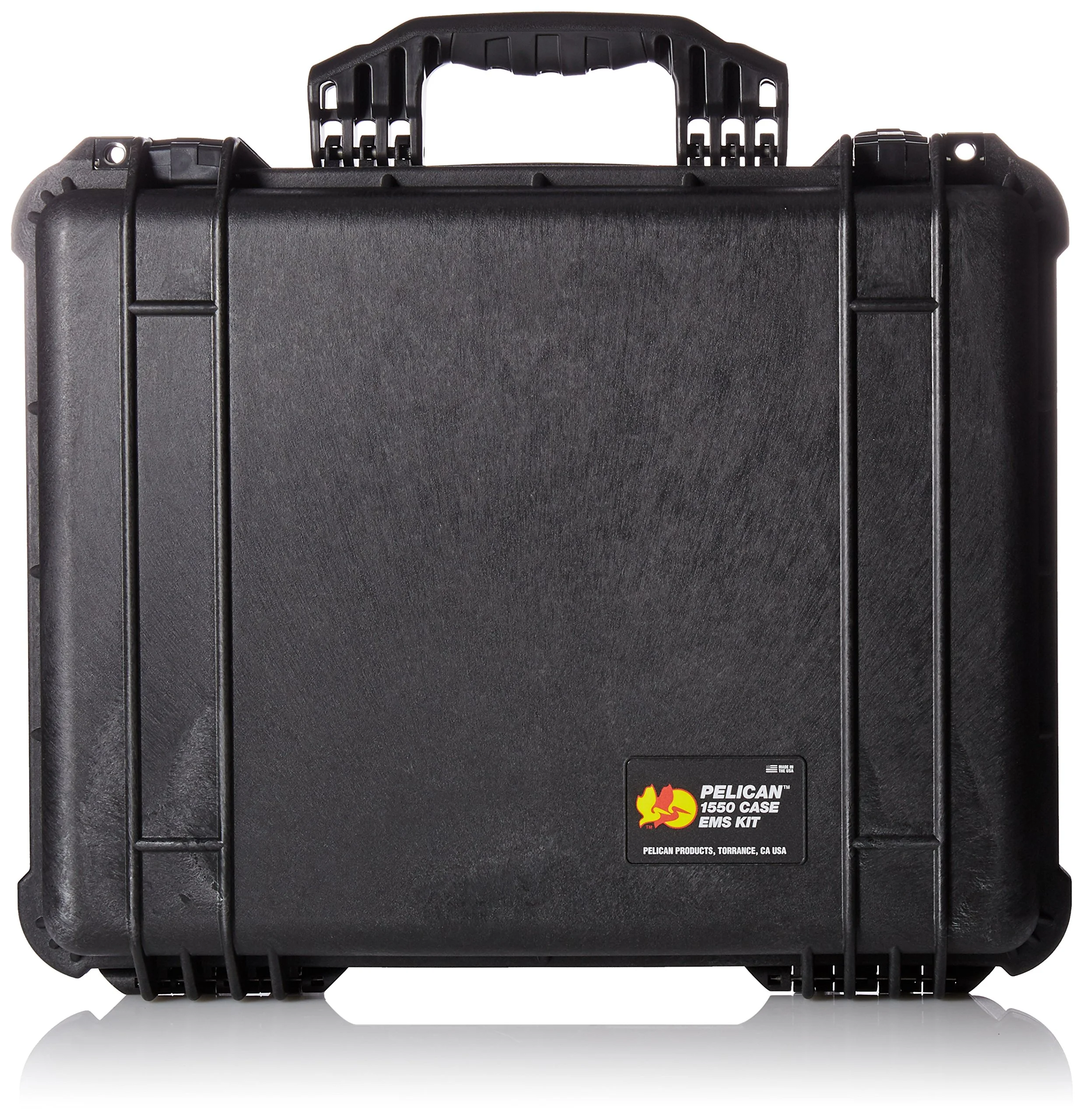Pelican 1550EMS Case with Lid Organizer and Dividers