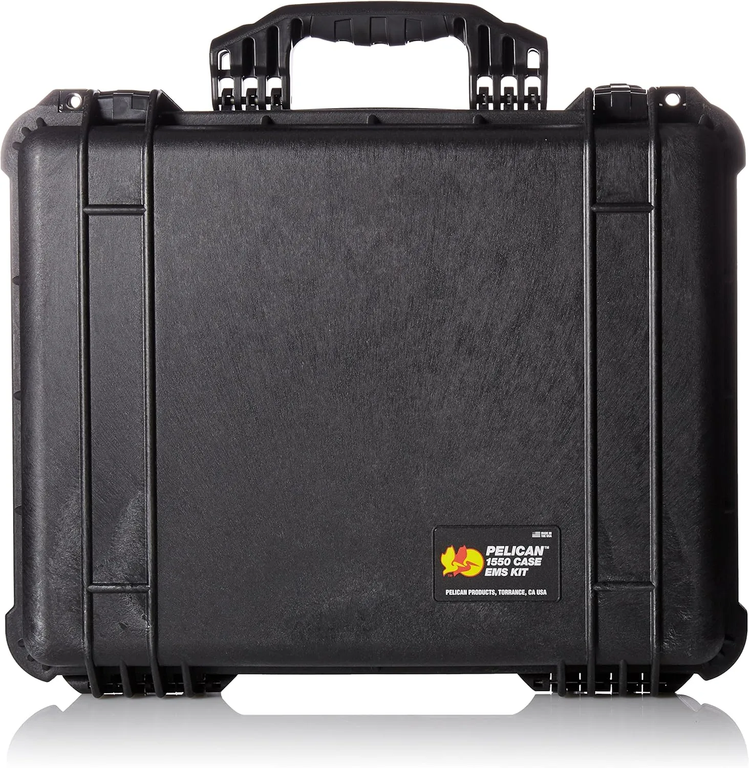 Pelican 1550EMS Case with Lid Organizer and Dividers
