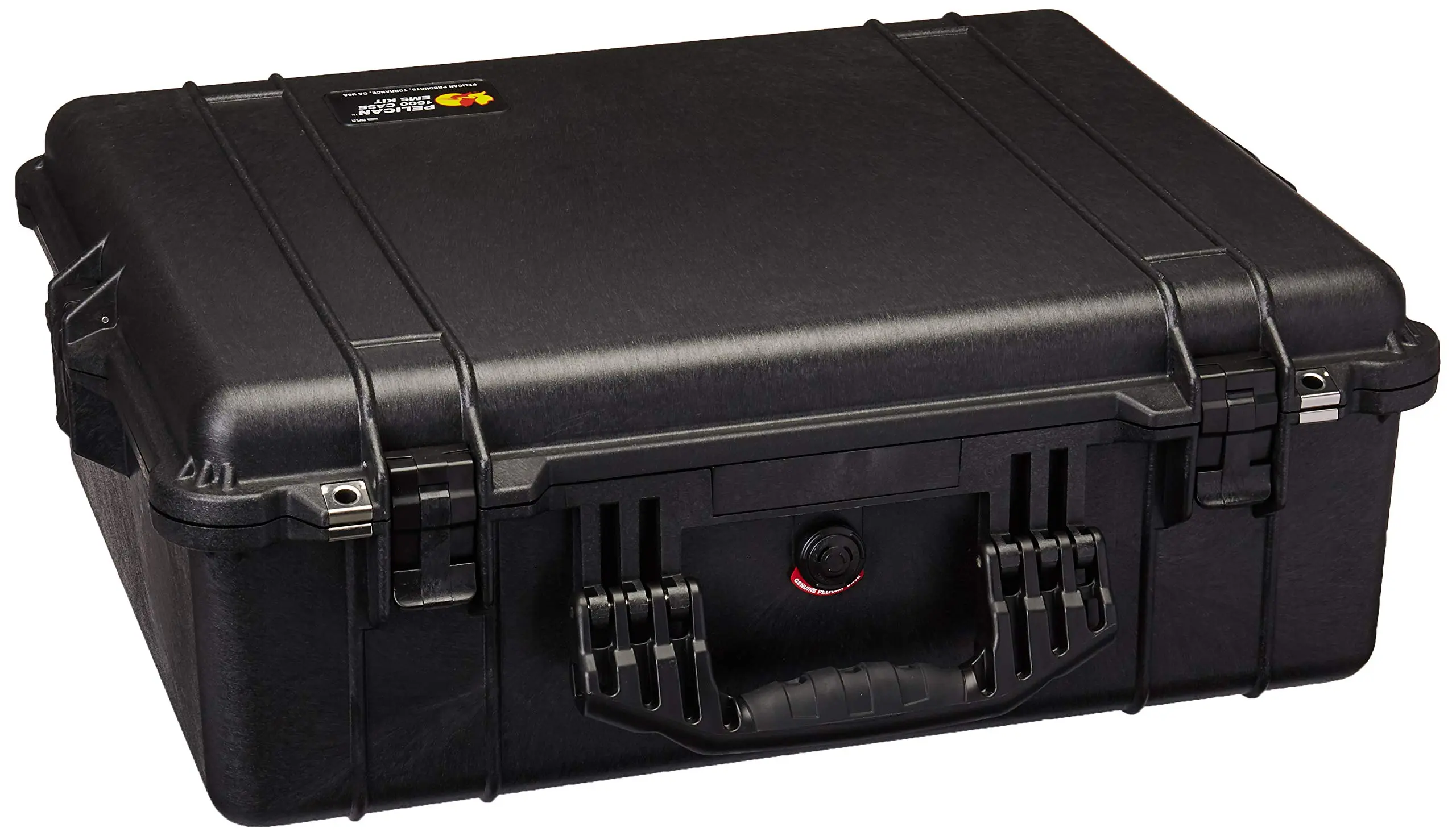 PELICANO 1600EMS Protector Case with Multi-Layer Lid Organizer and Padded Dividers