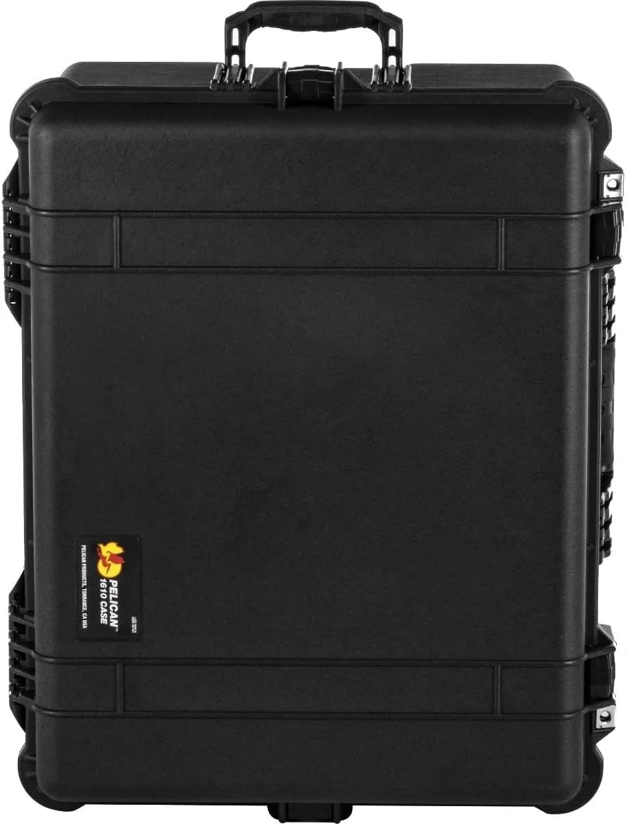 Pelican 016100-0050-110 Protector Case Black w/TrekPak
