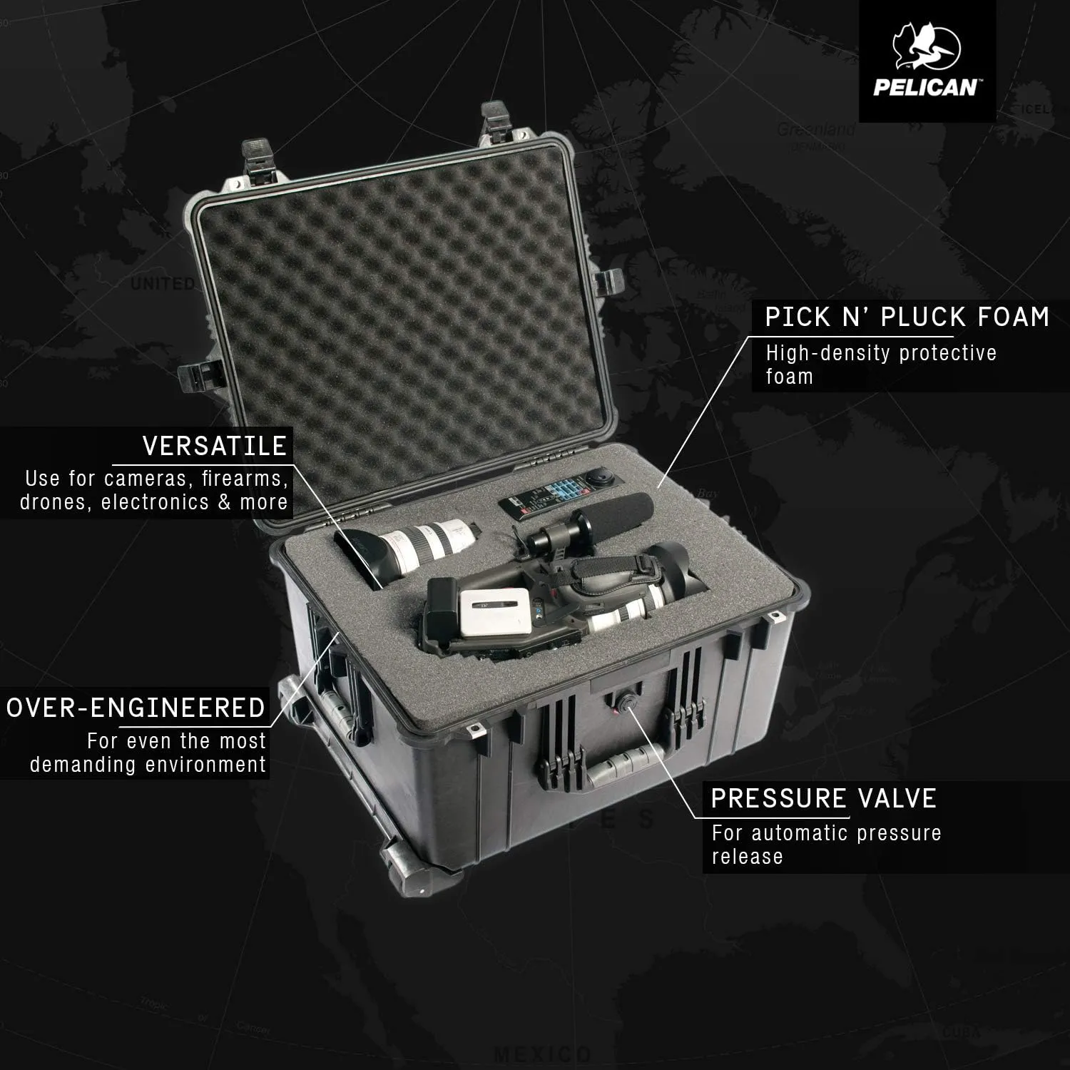 Pelican Products 1620 Protector Case