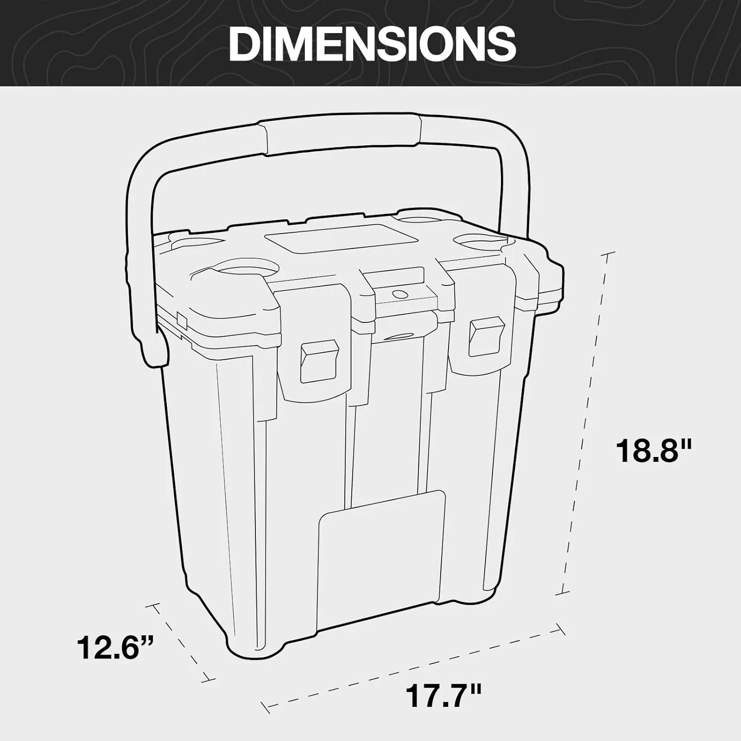 Pelican 20 Quart Elite Cooler