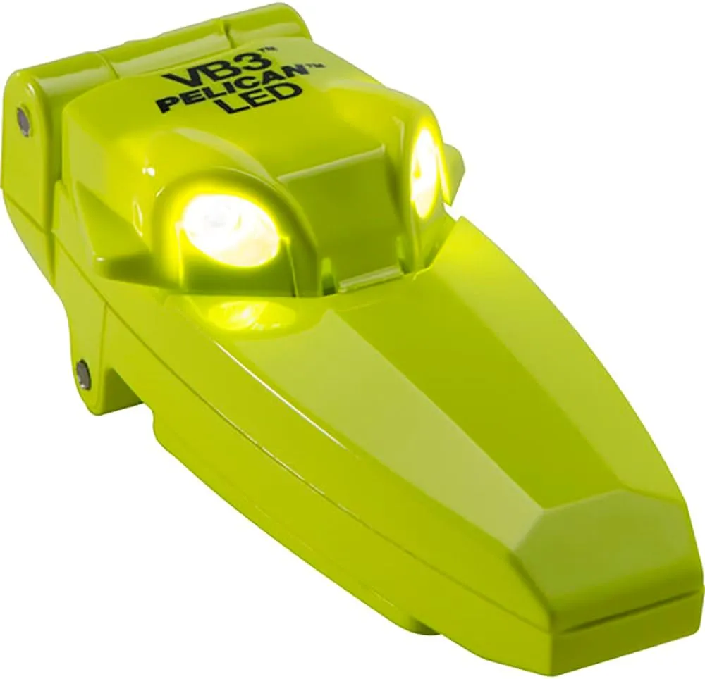 Pelican 022200-0101-245 2220C,VB3-LED,Yellow 11x9x12