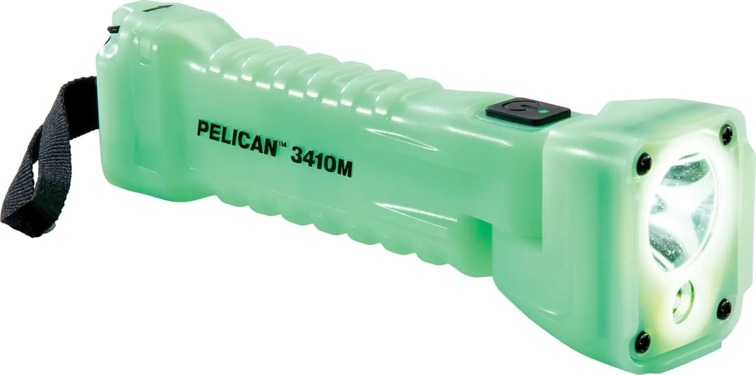 Pelican 034100-0361-247 3410MCC,RT Angle Light LED-MGNET Clip,PL 19x16x11