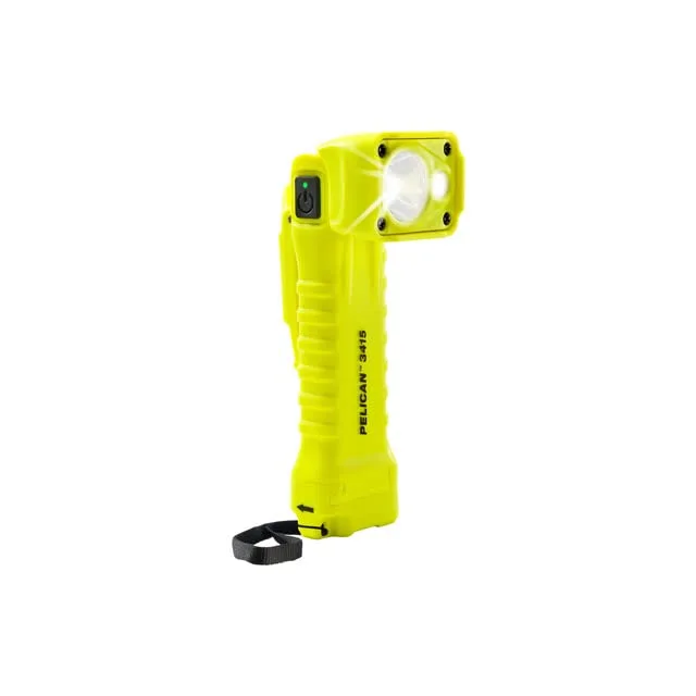 Pelican 034150-0102-245 3415,3AA RGHT Angle APPRV'D Light LED,YW 19x16x11