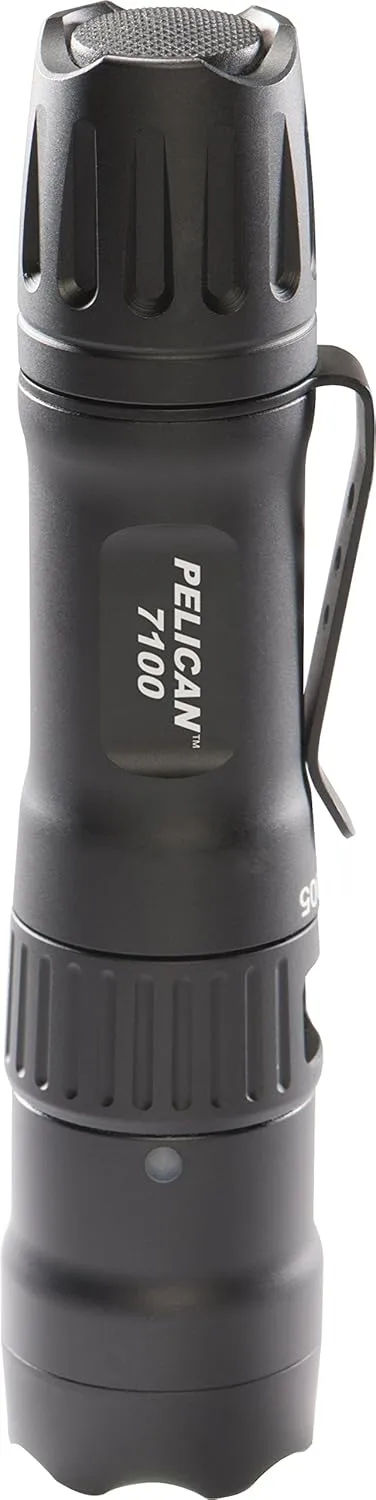 Pelican 7100 Rechargeable Tactical Flashlight (Black)