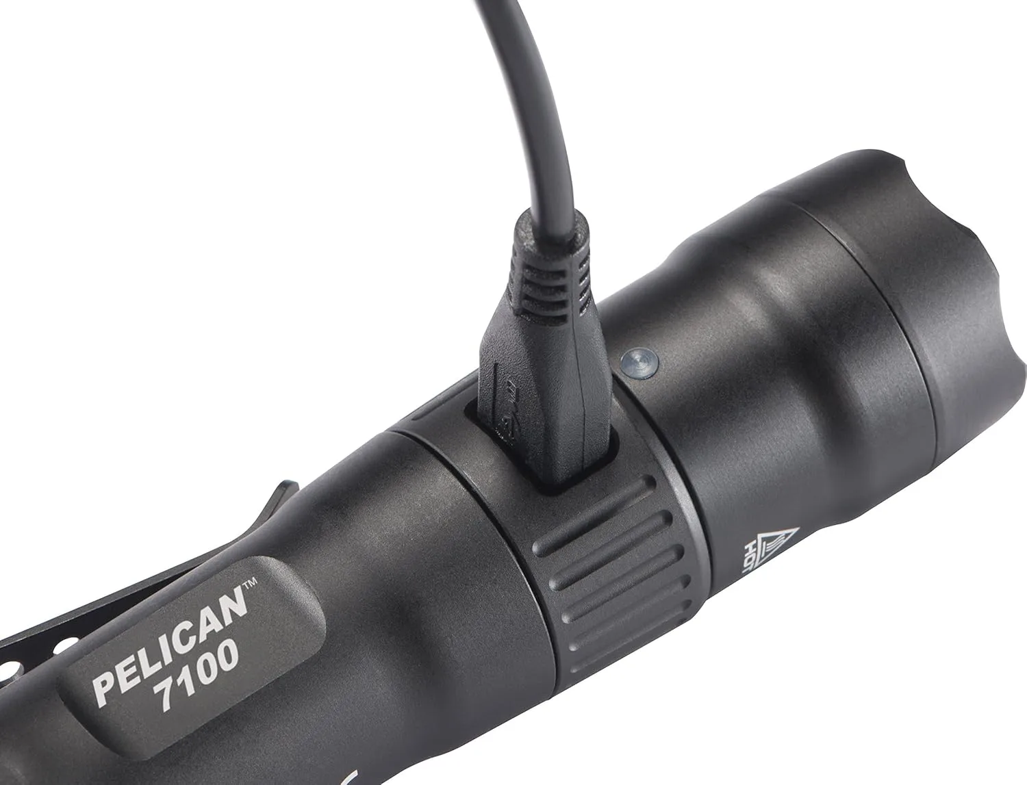 Pelican 7100 Rechargeable Tactical Flashlight (Black)