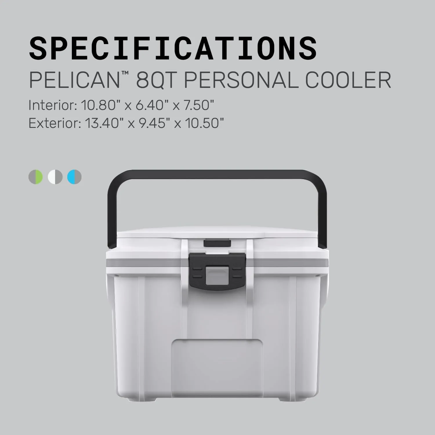 Pelican 8QT Personal Cooler & Dry Box
