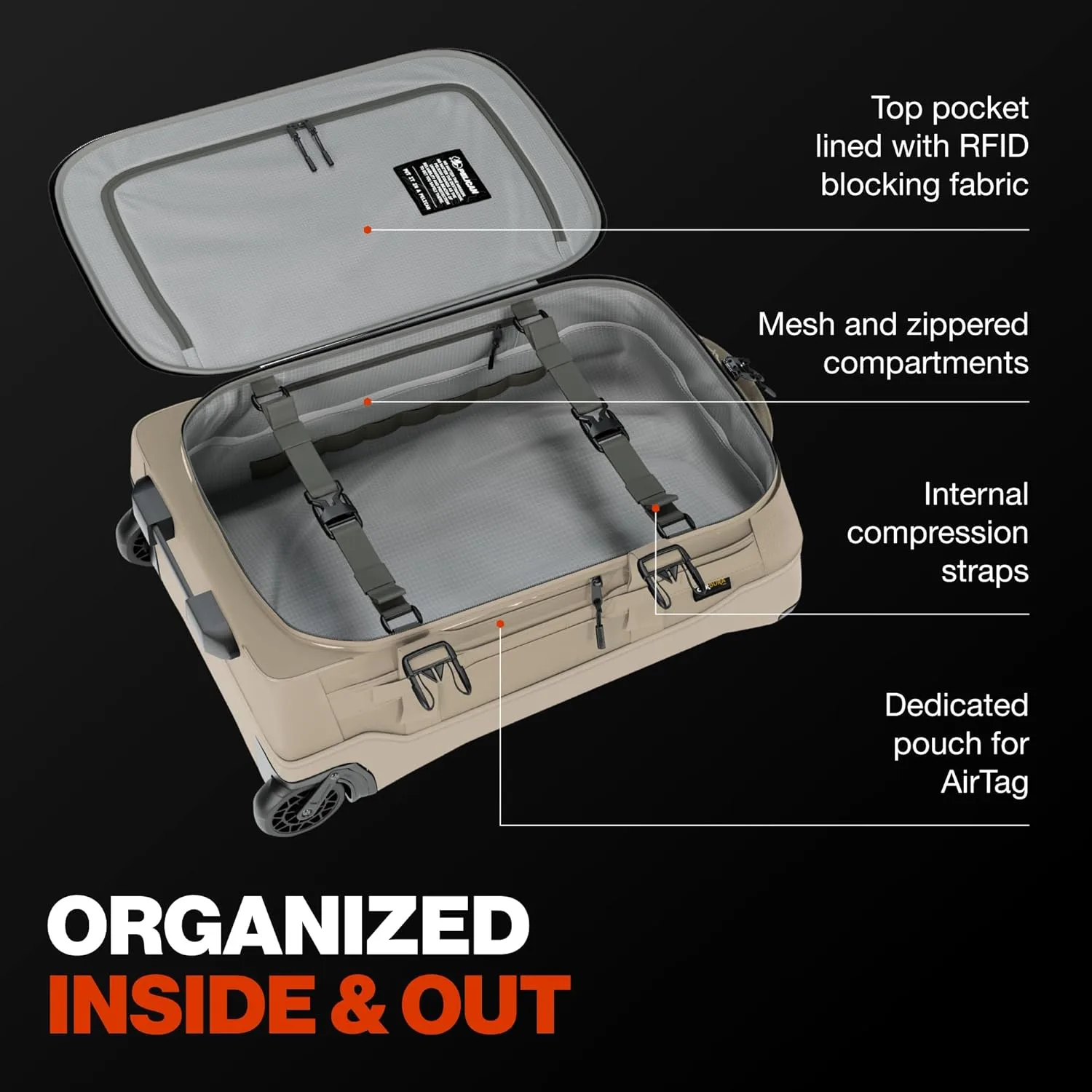 Pelican Aegis Luggage Duffel Bags with Wheels