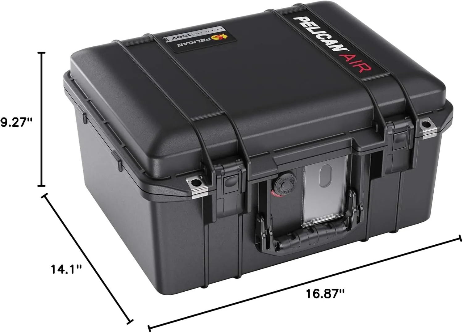 PELICANO Pelican Air 1507 Protective Hard Case with Customizable Foam