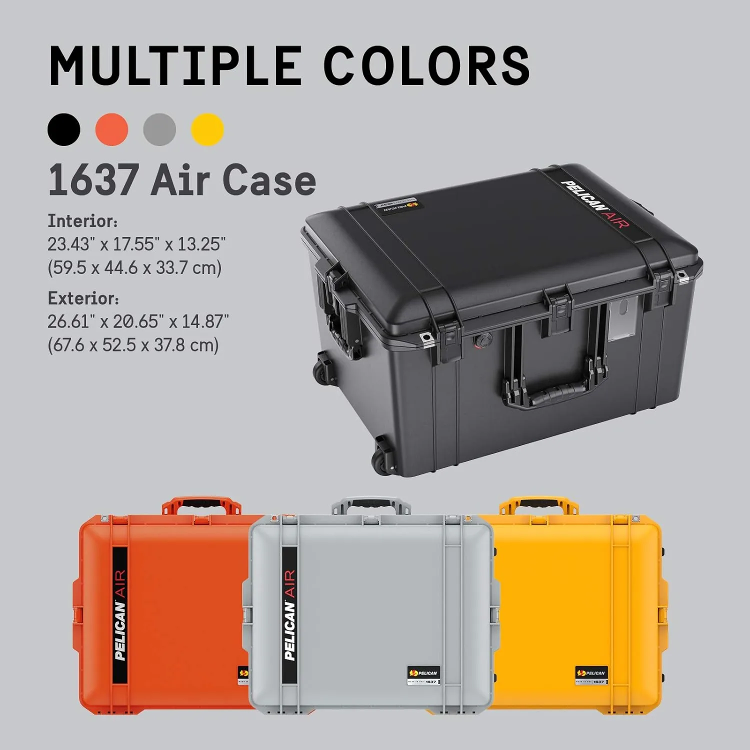 Pelican Air 1637 Protective Case