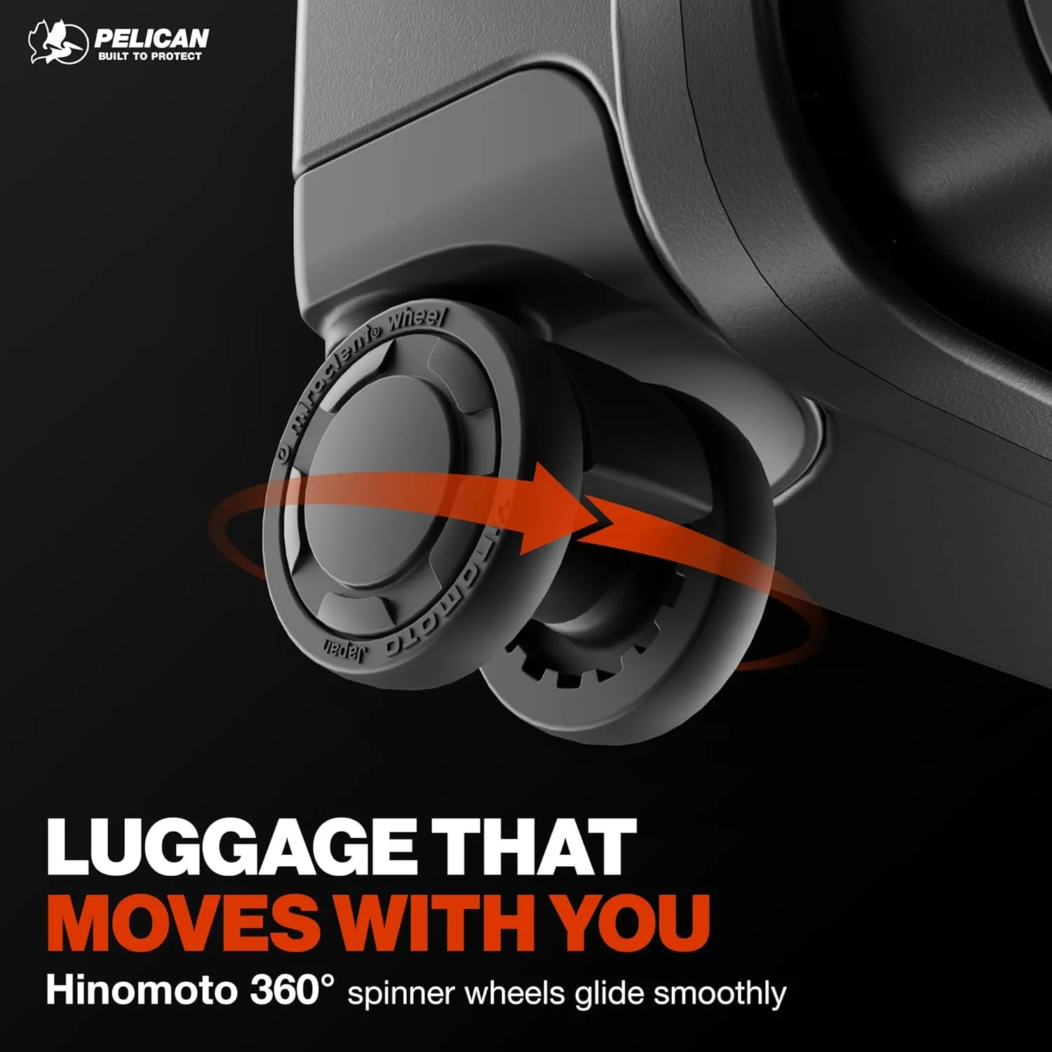Pelican ATX Hard-Sided Travel Luggage