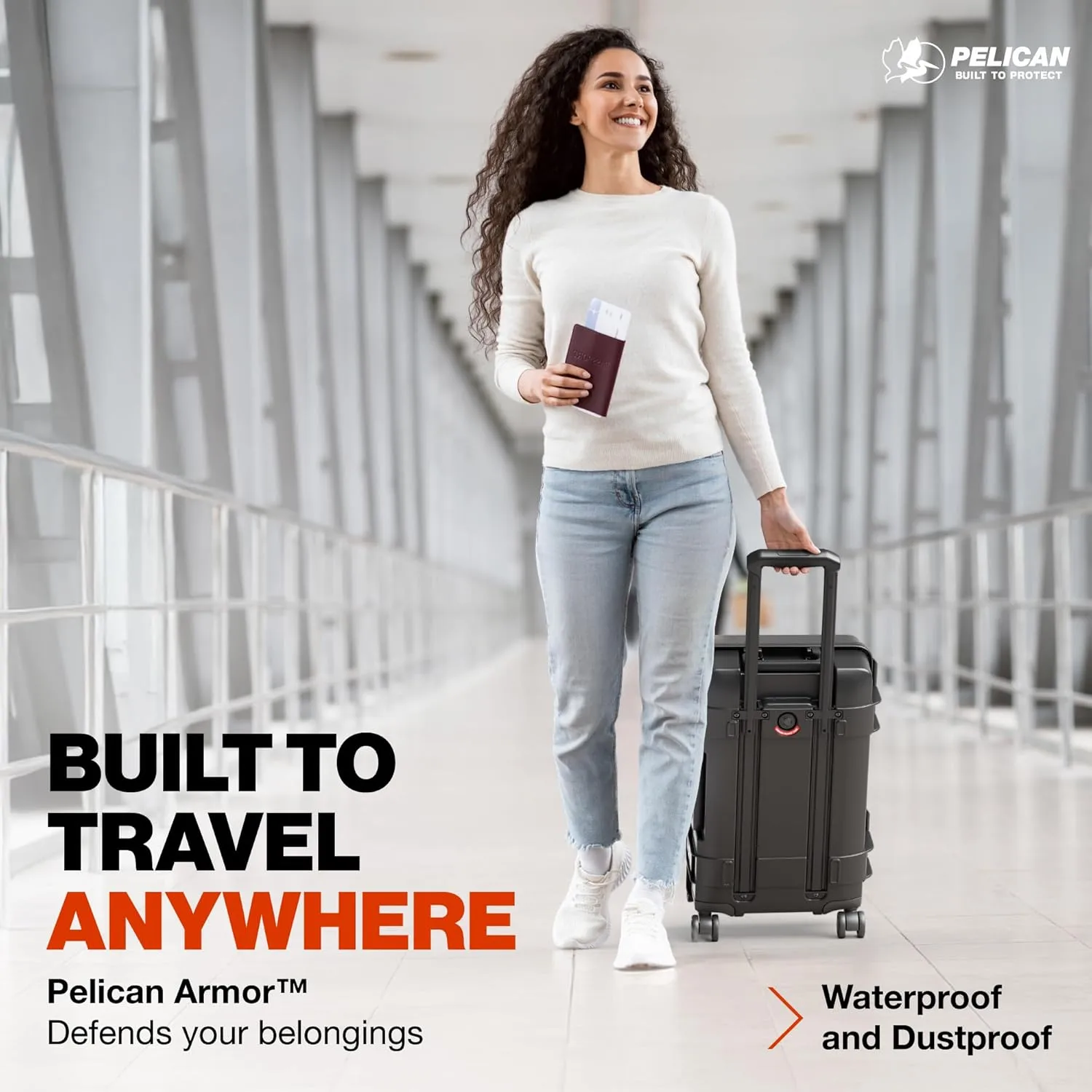Pelican ATX Hard-Sided Travel Luggage