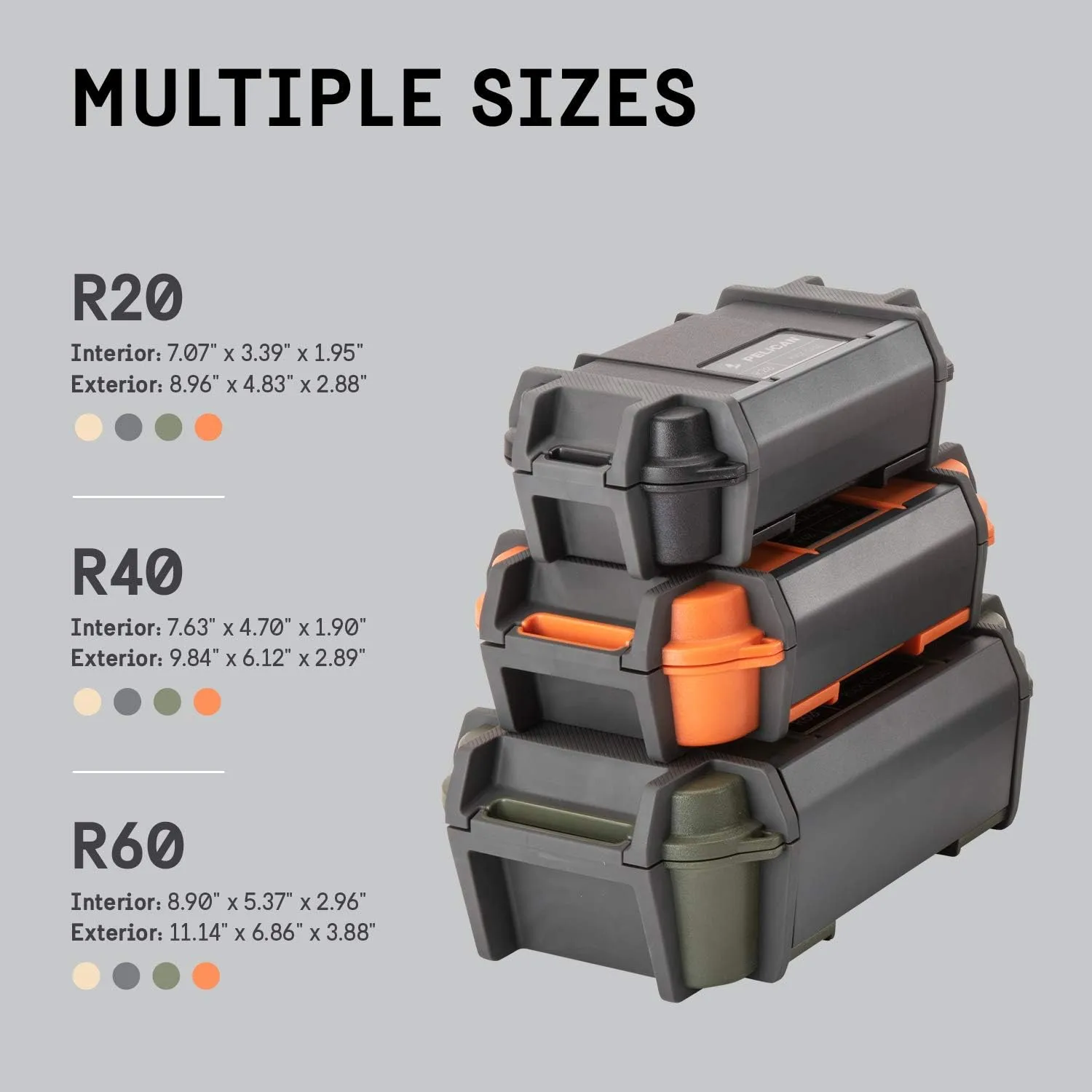 Pelican Ruck R60 Personal Utility Ruck Case