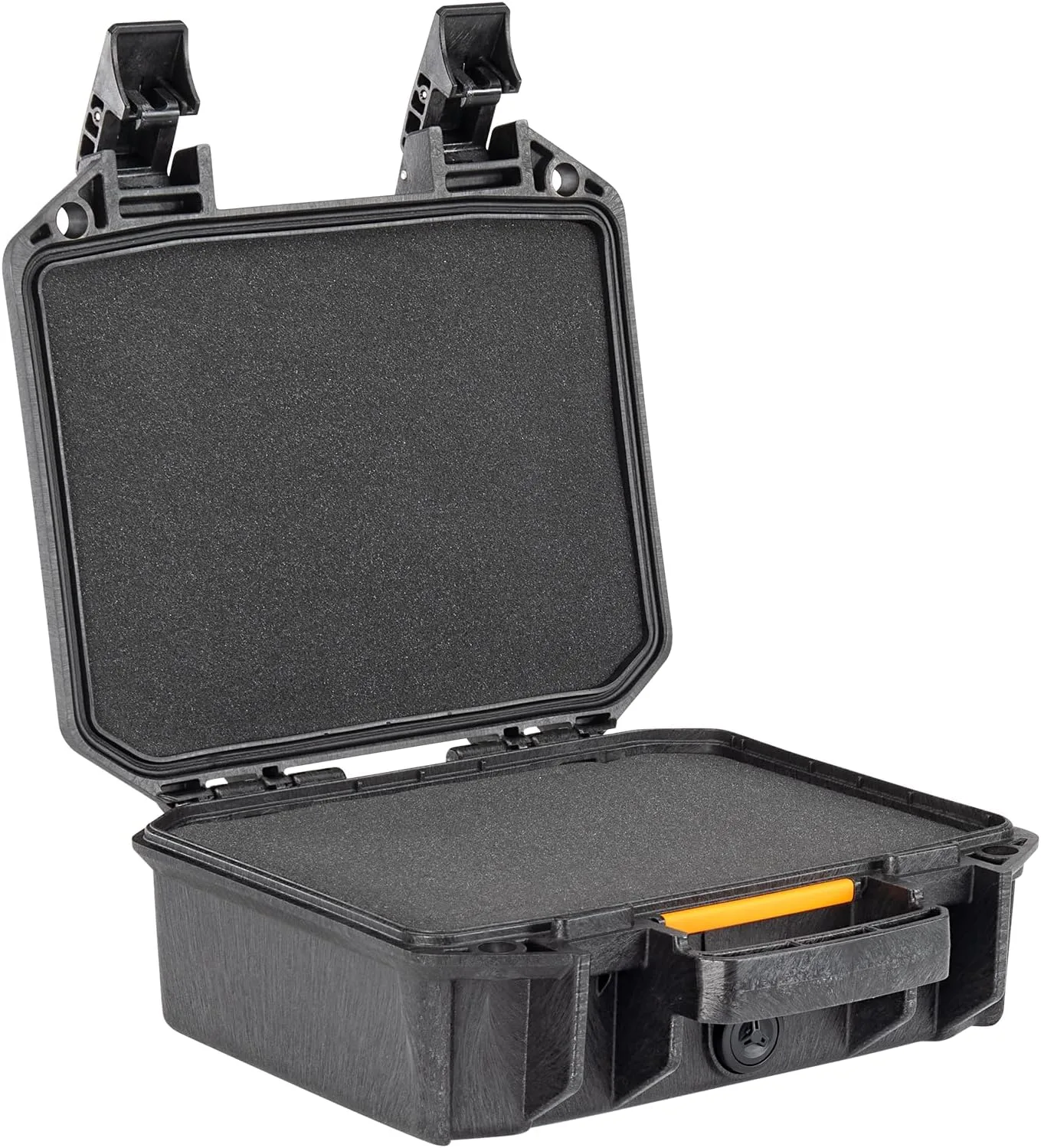 Pelican Vault V100 Hard Case with Foam - Small Pistol & Camera, 12.28 x 12.03 x 5.16 in, Black