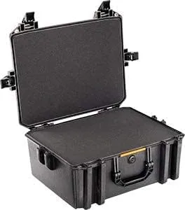 Pelican Vault V550 Hard Case (Camera, Pistol, Gear, Equipment) With Foam V550 Black