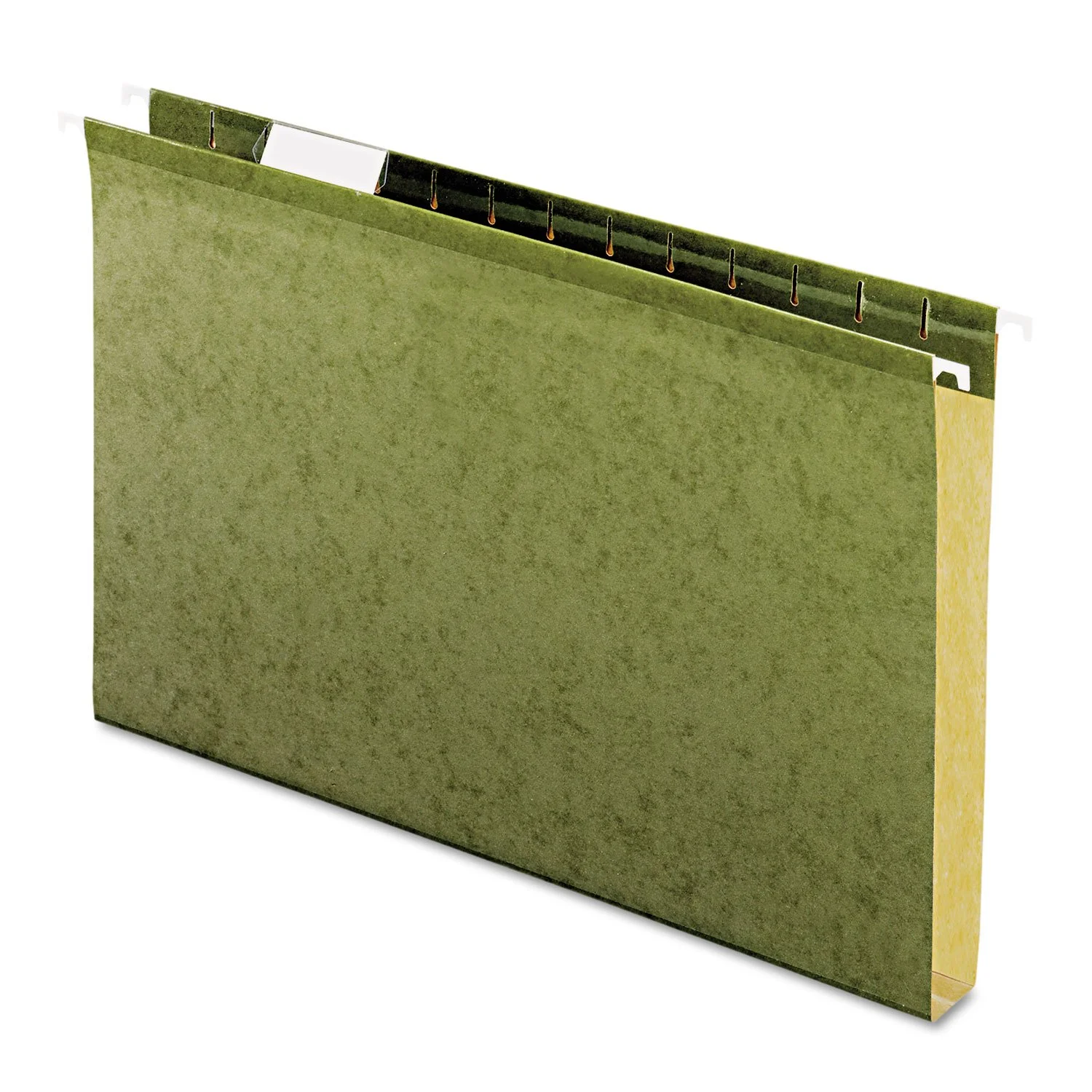 Pendaflex Extra Capacity Reinforced Hanging Folders, Legal, Standard Green