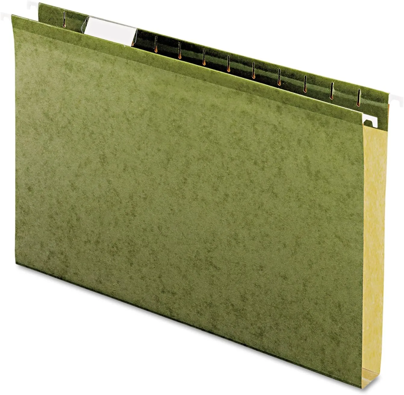 Pendaflex Extra Capacity Reinforced Hanging Folders, Legal, Standard Green