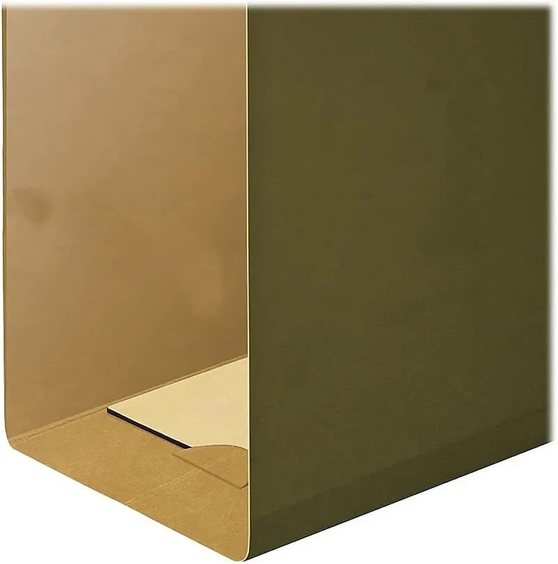 Pendaflex Extra Capacity Reinforced Hanging Folders, Legal, Standard Green