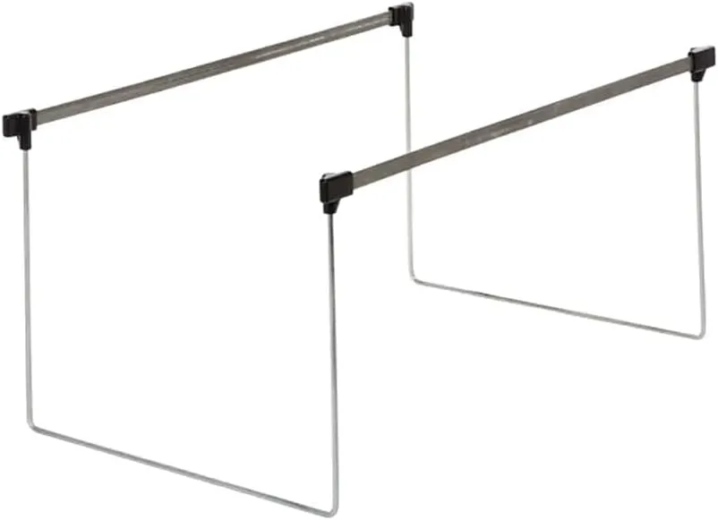 Pendaflex Actionframe Drawer File Frames, Letter Size, Adjustable 14"-18", Pack of 2