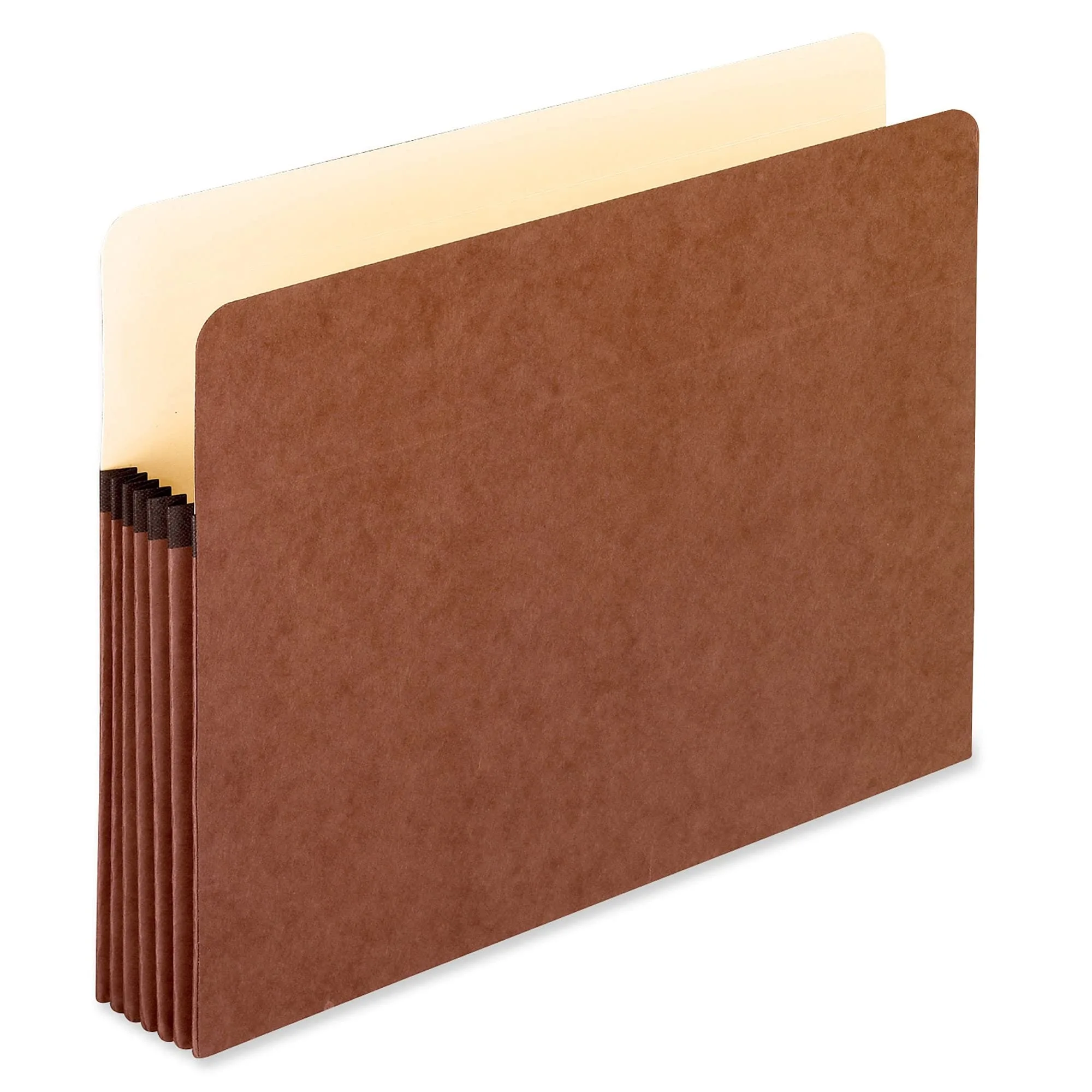 Pendaflex® Extra-Strong Acid-Free File Pockets, Letter Size, 5 1/4" Expansion, Red, Box Of 50