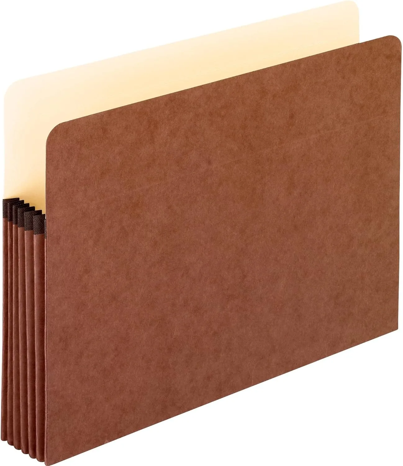 Pendaflex® Extra-Strong Acid-Free File Pockets, Letter Size, 5 1/4" Expansion, Red, Box Of 50
