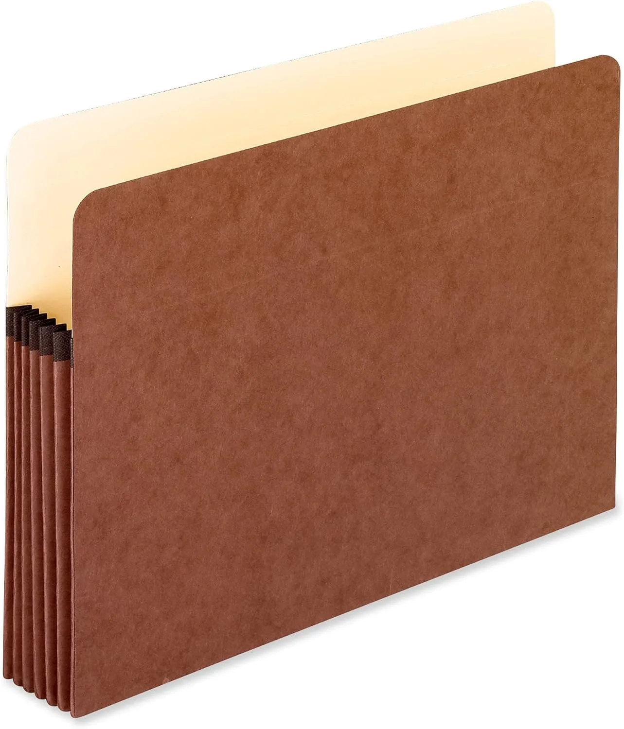 Pendaflex® Extra-Strong Acid-Free File Pockets, Letter Size, 5 1/4" Expansion, Red, Box Of 50
