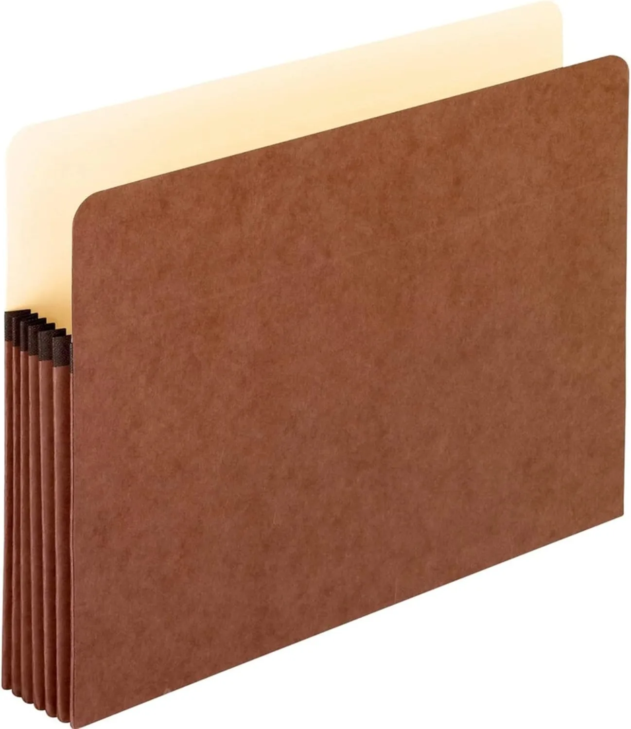 Pendaflex® Extra-Strong Acid-Free File Pockets, Letter Size, 5 1/4" Expansion, Red, Box Of 50