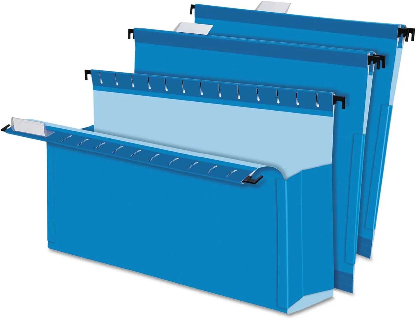 Pendaflex 59303 Hanging Box File Folders, 3-Inch Exp, Legal, 25/BX, Blue