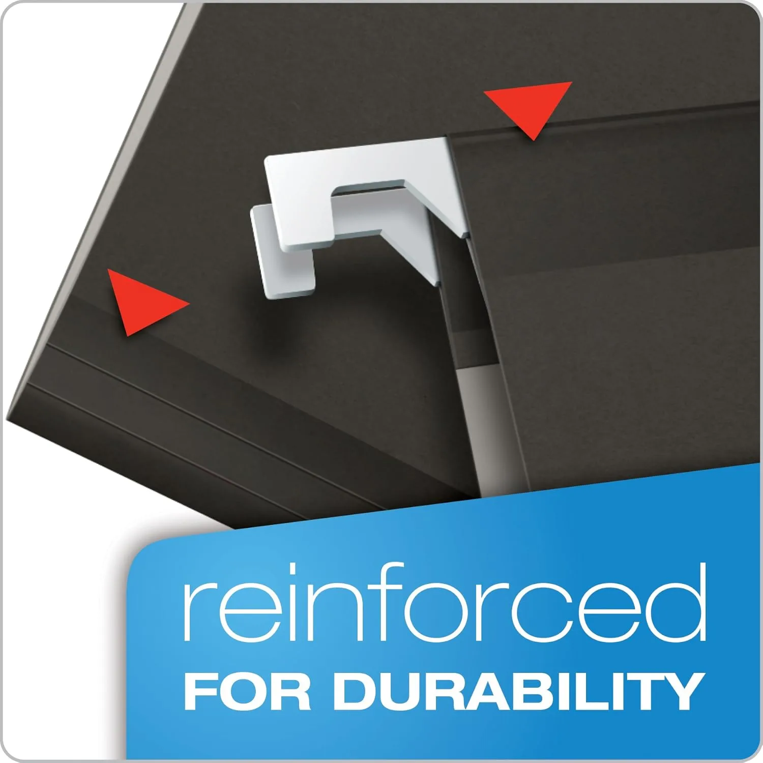Pendaflex Reinforced Hanging File Folders, Letter Size