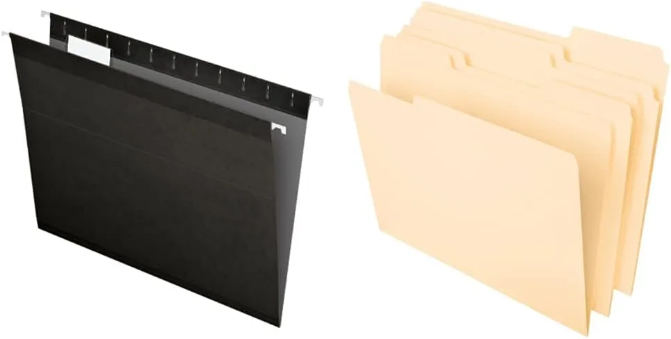 Pendaflex Reinforced Hanging File Folders, Letter Size