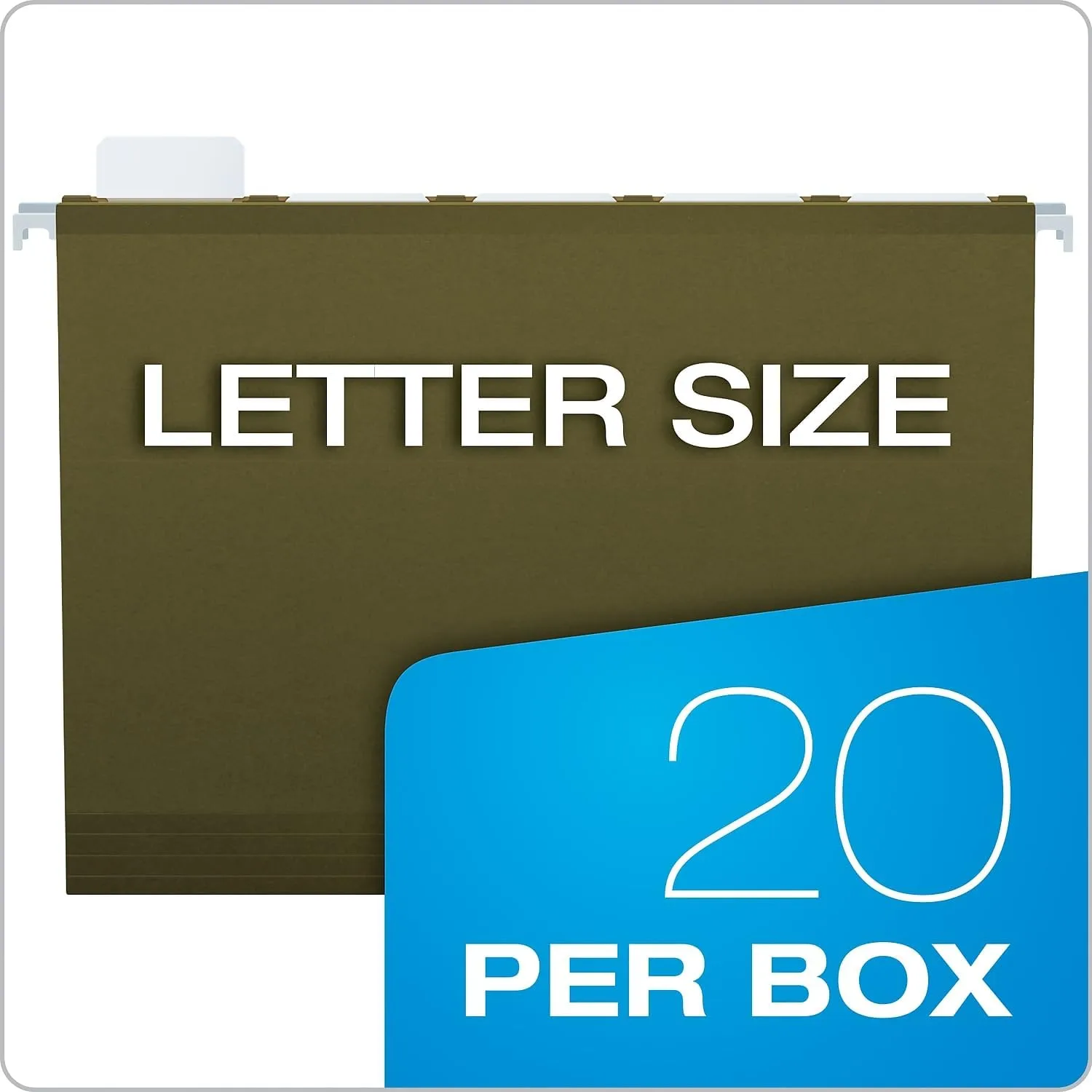 PENDAFLEX Ready-Tab Extra Capacity Reinforced Hanging File Folders