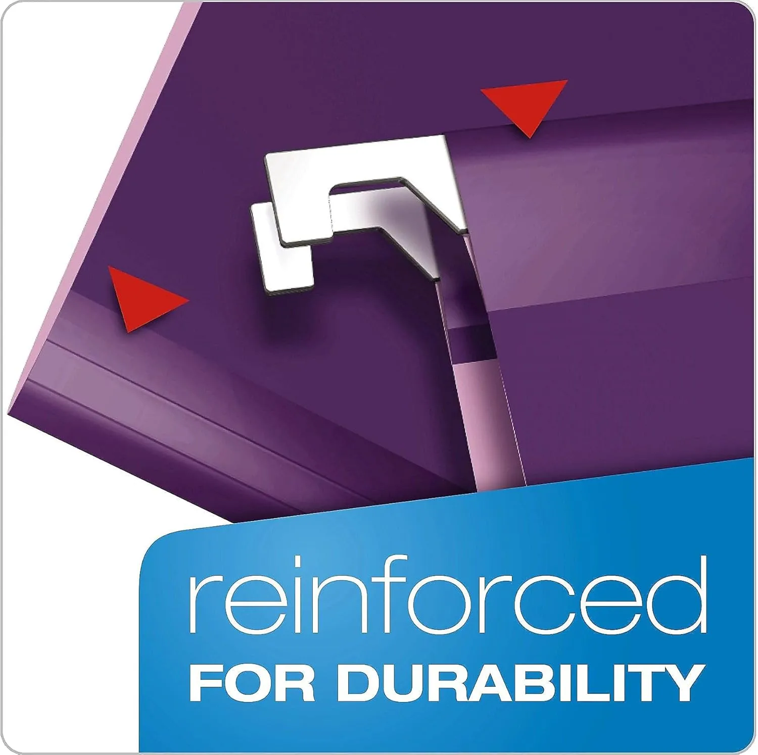 Pendaflex Reinforced Hanging File Folders, Letter Size