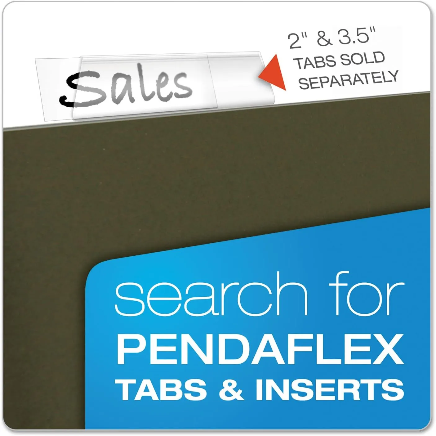 Pendaflex Recycled Hanging Folders, Letter Size, Standard Green, 25/BX (81600), Standard Green - No Tabs