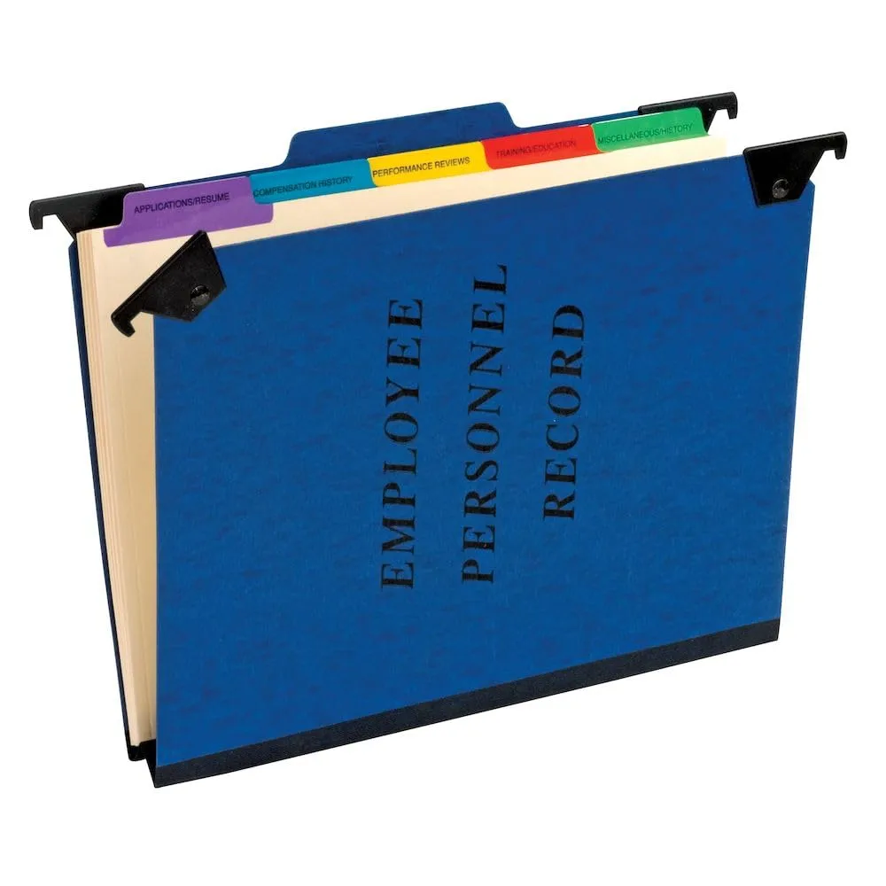 Pendaflex Hanging Employee/Personnel Folders, Letter, 2" Expansion