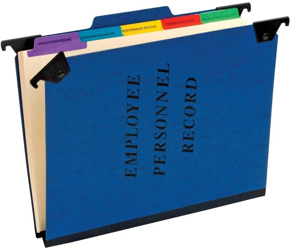 Pendaflex Hanging Employee/Personnel Folders, Letter, 2" Expansion