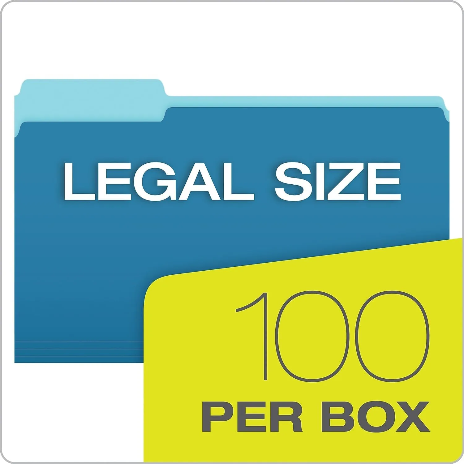 Pendaflex Interior File Folders, 1/3-Cut Top Tab, Legal