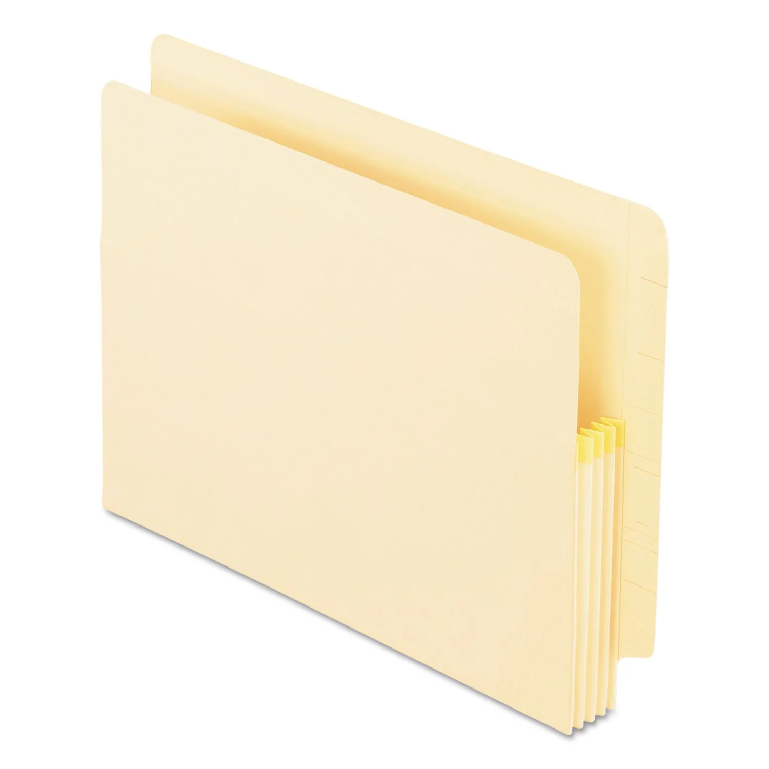 Pendaflex 12812 Manila Drop Front Shelf File Pockets, Straight Cut, Letter, Manila (Box of 25)