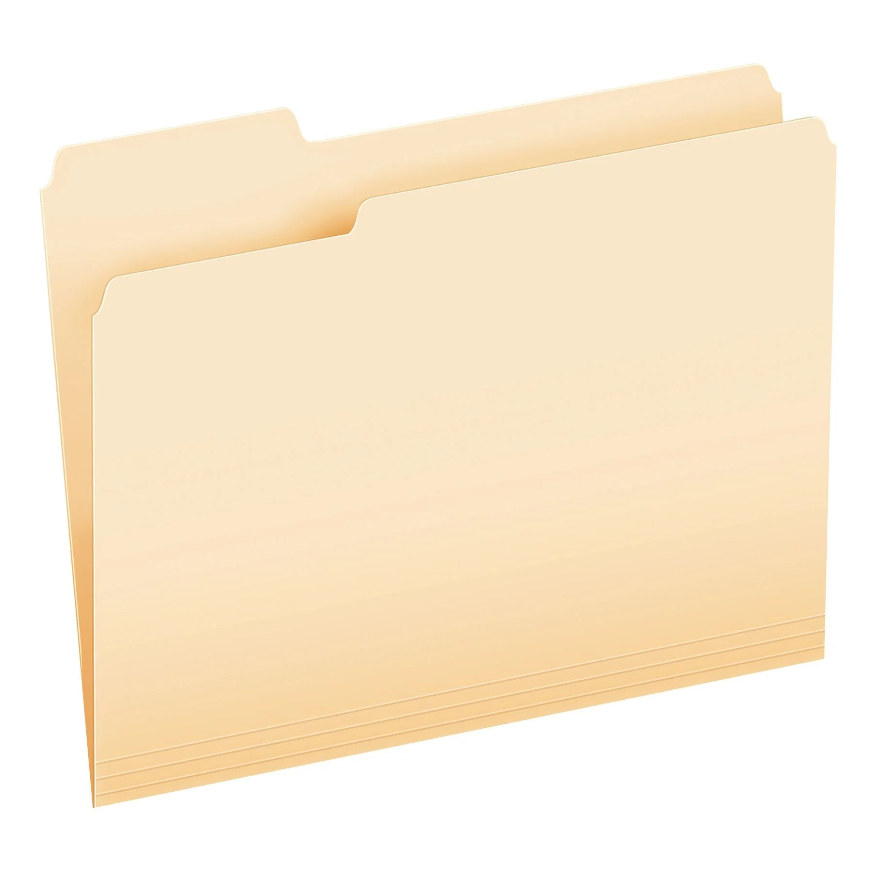 Pendaflex Essentials File Folders, Letter Size, 1/3 Cut, Manila, 100 per Box (752 1/3)