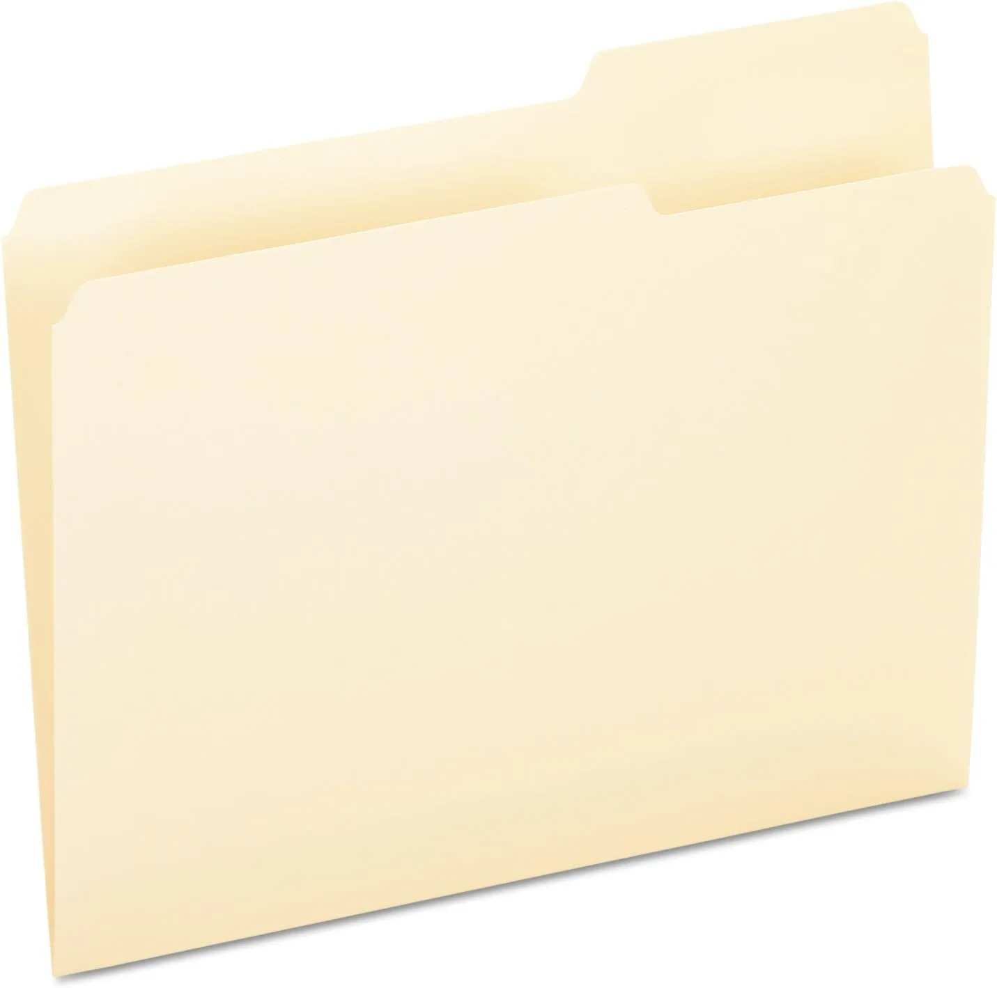 Pendaflex File Folders, Letter Size, Manila, 1/3 Cut, 100/BX (752 1/3-3)