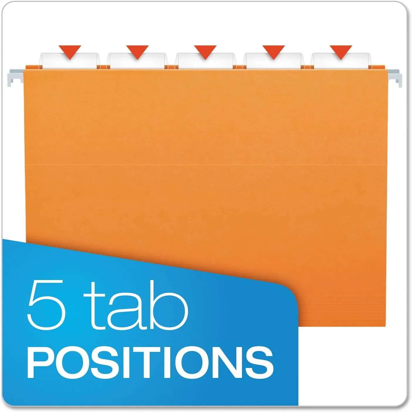 Pendaflex Recycled Hanging Folders, Letter Size, 1/5-Cut Tabs
