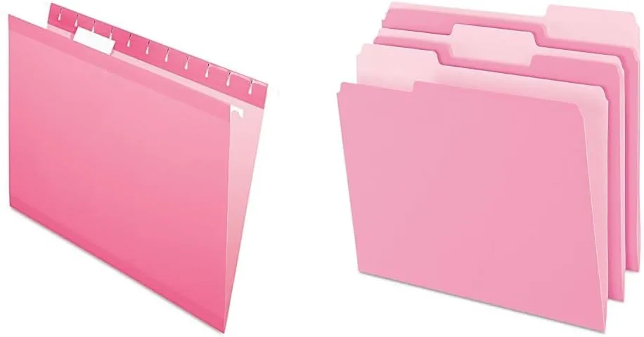 Pendaflex Reinforced Hanging File Folders, Letter Size