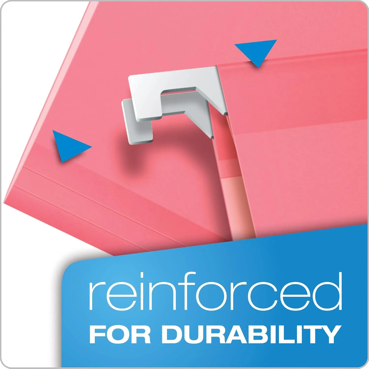 Pendaflex Reinforced Hanging File Folders, Letter Size