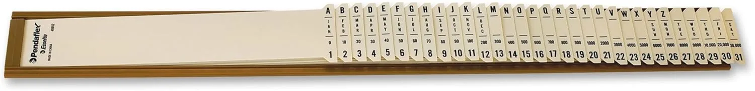 Pendaflex Plastic Sort-All Sorter, 2-1/2" x 23-1/4", Each (40652), Grey, 2.5"x23.3"