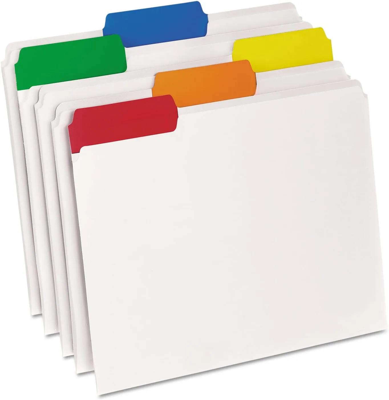 Pendaflex Poly File Folders, Letter Size, Assorted Colors, 25/Box