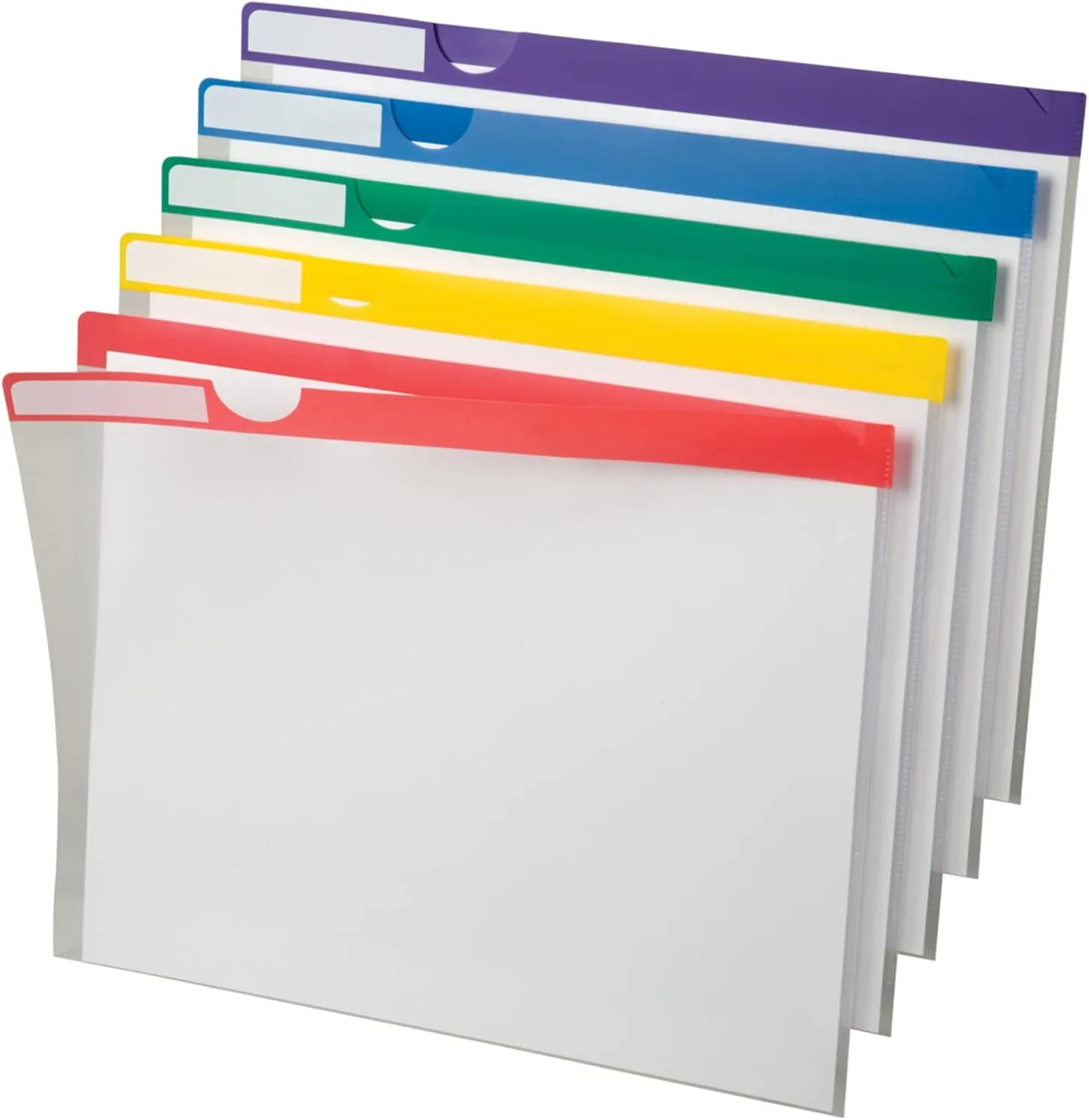 Pendaflex Poly Index Folders, 10 Pack, Letter, Assorted (50981EE) Letter size