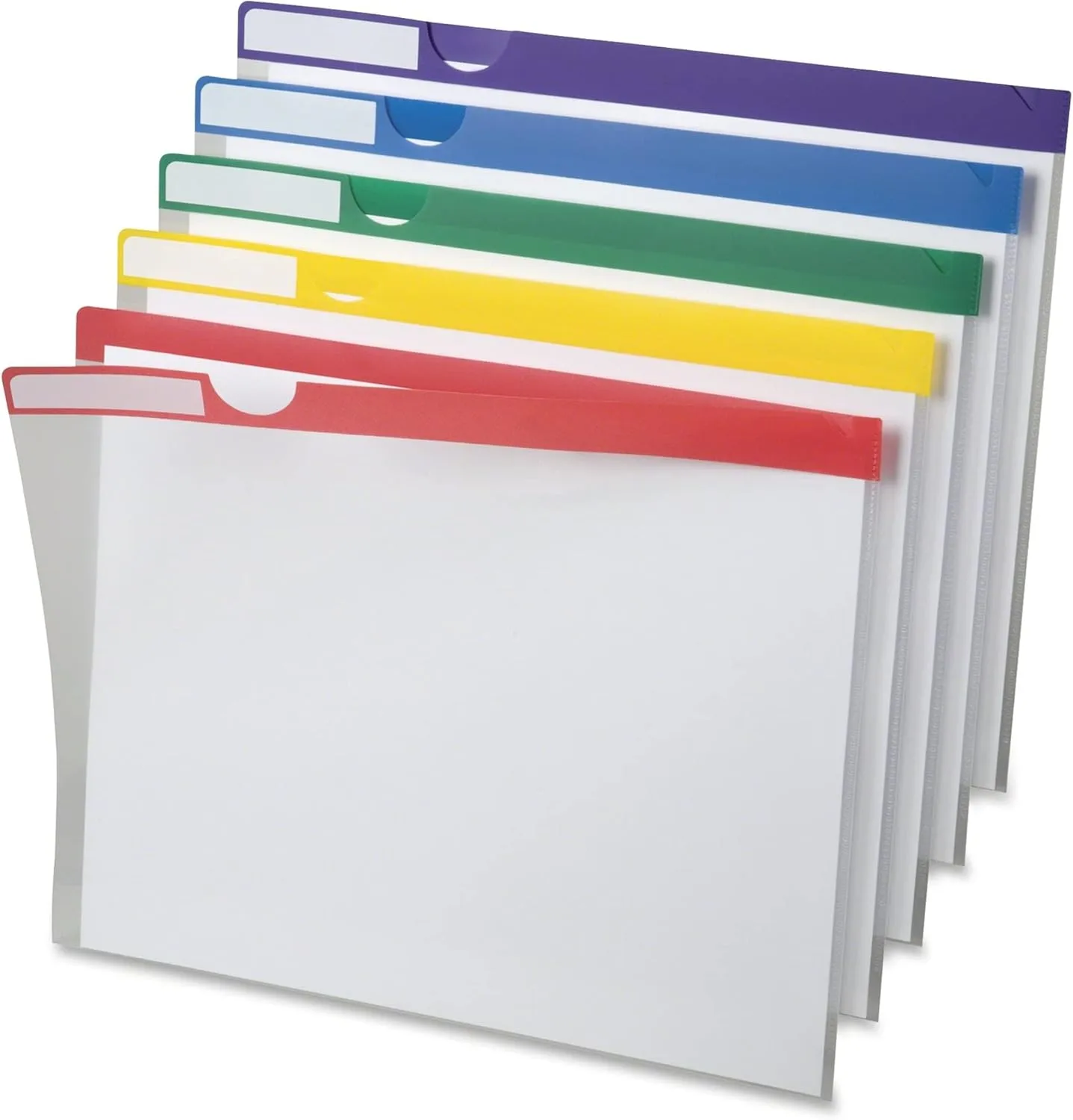 Pendaflex Poly Index Folders, 10 Pack, Letter, Assorted (50981EE) Letter size