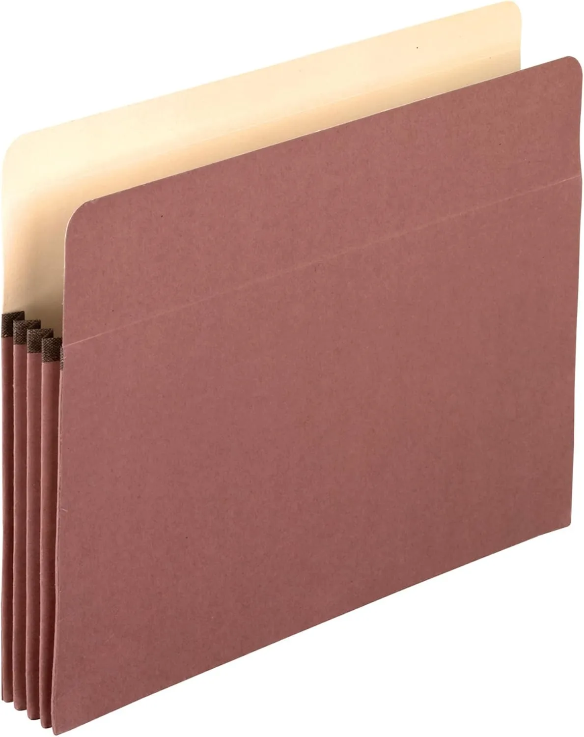 Pendaflex Redrope Expandable File Pockets, 3 1/2" Expansion, Letter Size, Brown, Pack Of 25