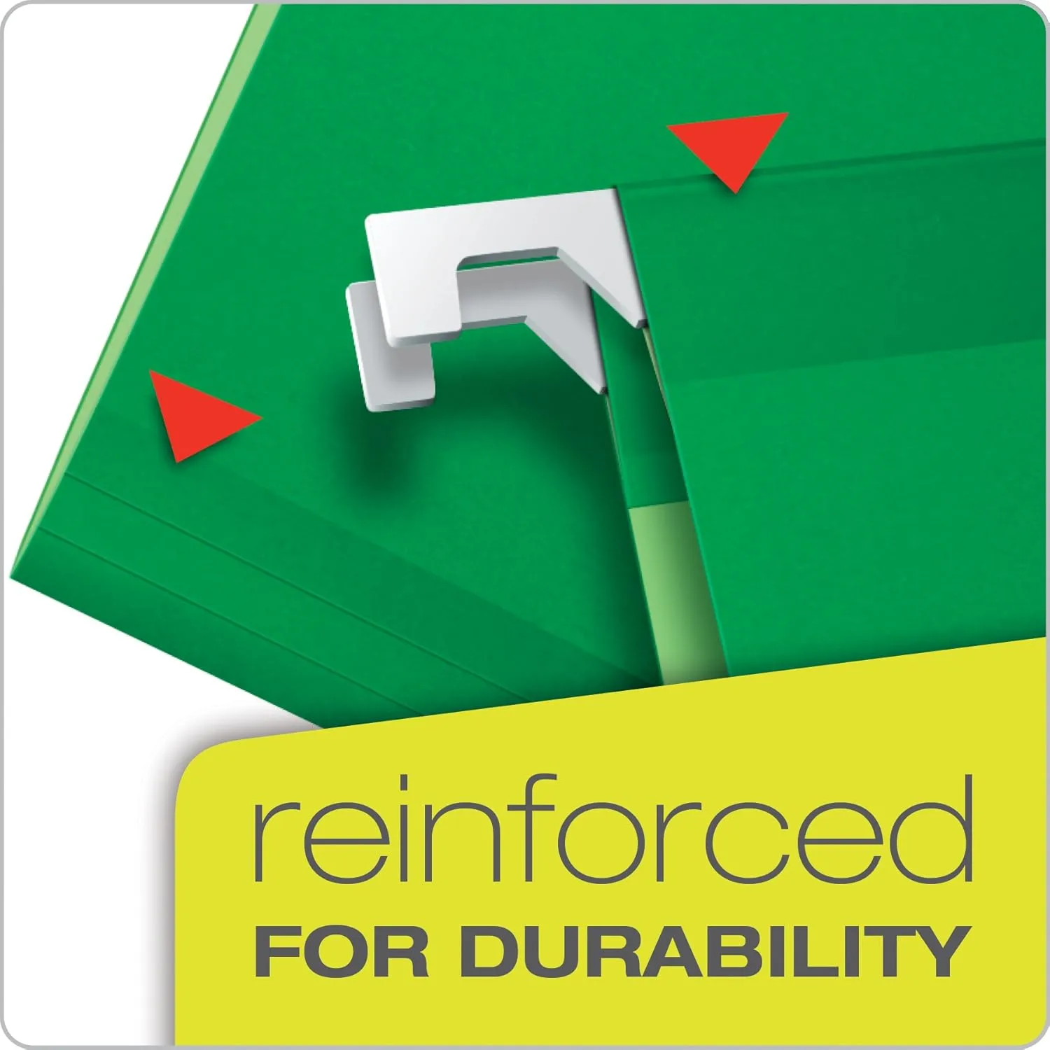 Pendaflex Reinforced Hanging File Folders, Letter Size