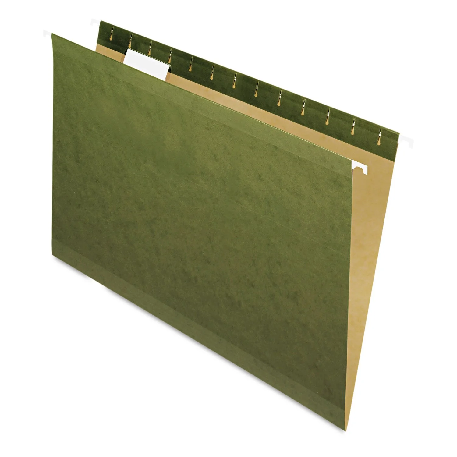 PENDAFLEX Reinforced Hanging File Folders, Legal Size, Standard Green